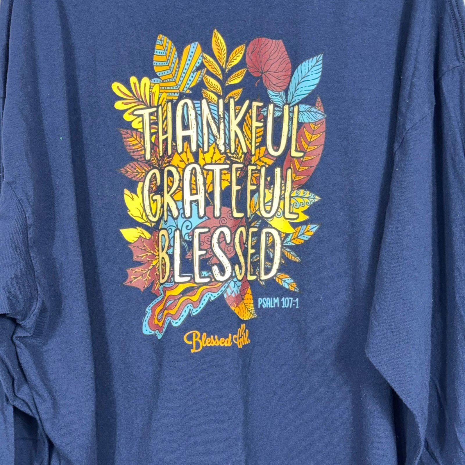 Other Blessed Girl Thankful Grateful Blessed XXXL T-Shirt Size 3XL / US 20-22 - 7 Thumbnail