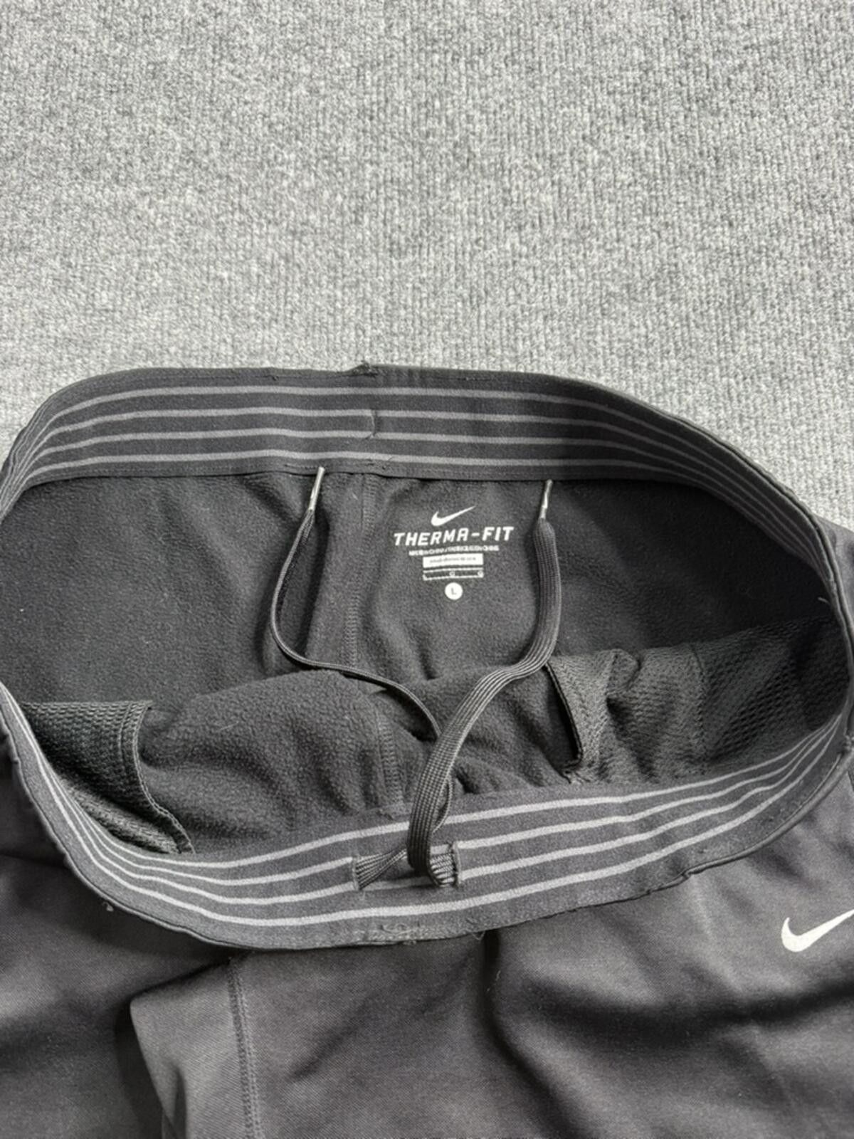 Nike Nike Baggy Wide Leg Sweatpants Black LG Size US 34 / EU 50 - 5 Thumbnail