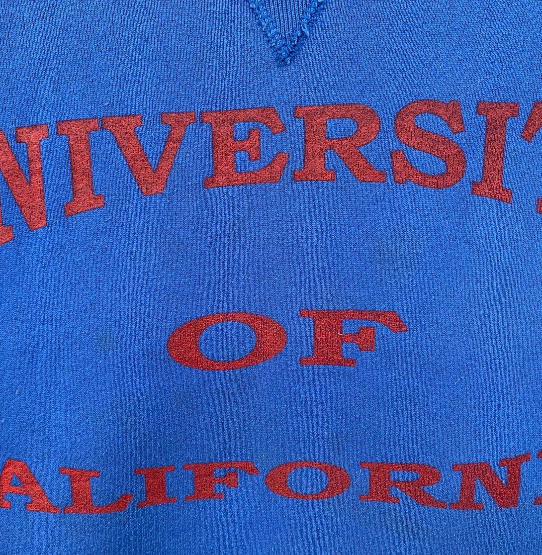 Hanes Vintage 1990s Hanes University Of California Crewneck Size US S / EU 44-46 / 1 - 6 Thumbnail
