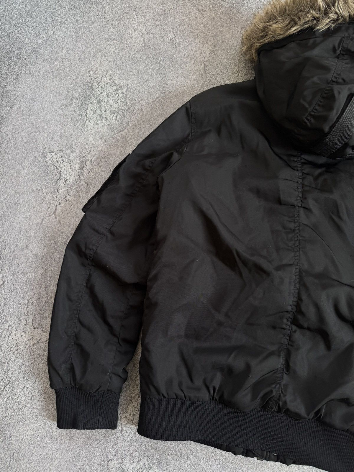 If Six Was Nine × Japanese Brand Avantgarde Bomber hooded Faux Fur zip jacket hystericglamour Size US S / EU 44-46 / 1 - 16 Thumbnail