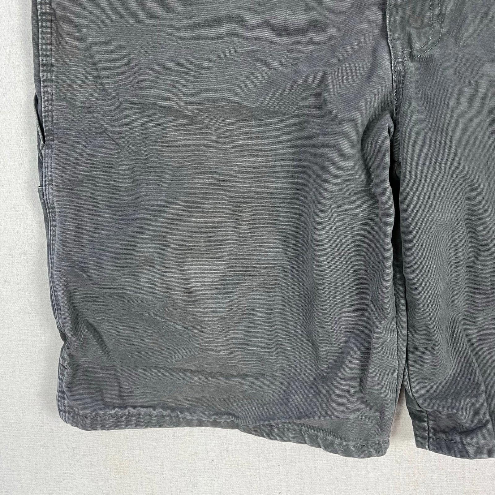 Dickies Vintage Gray Dickies Carpenter Work Shorts - 36 - Y2K Size US 36 / EU 52 - 4 Thumbnail