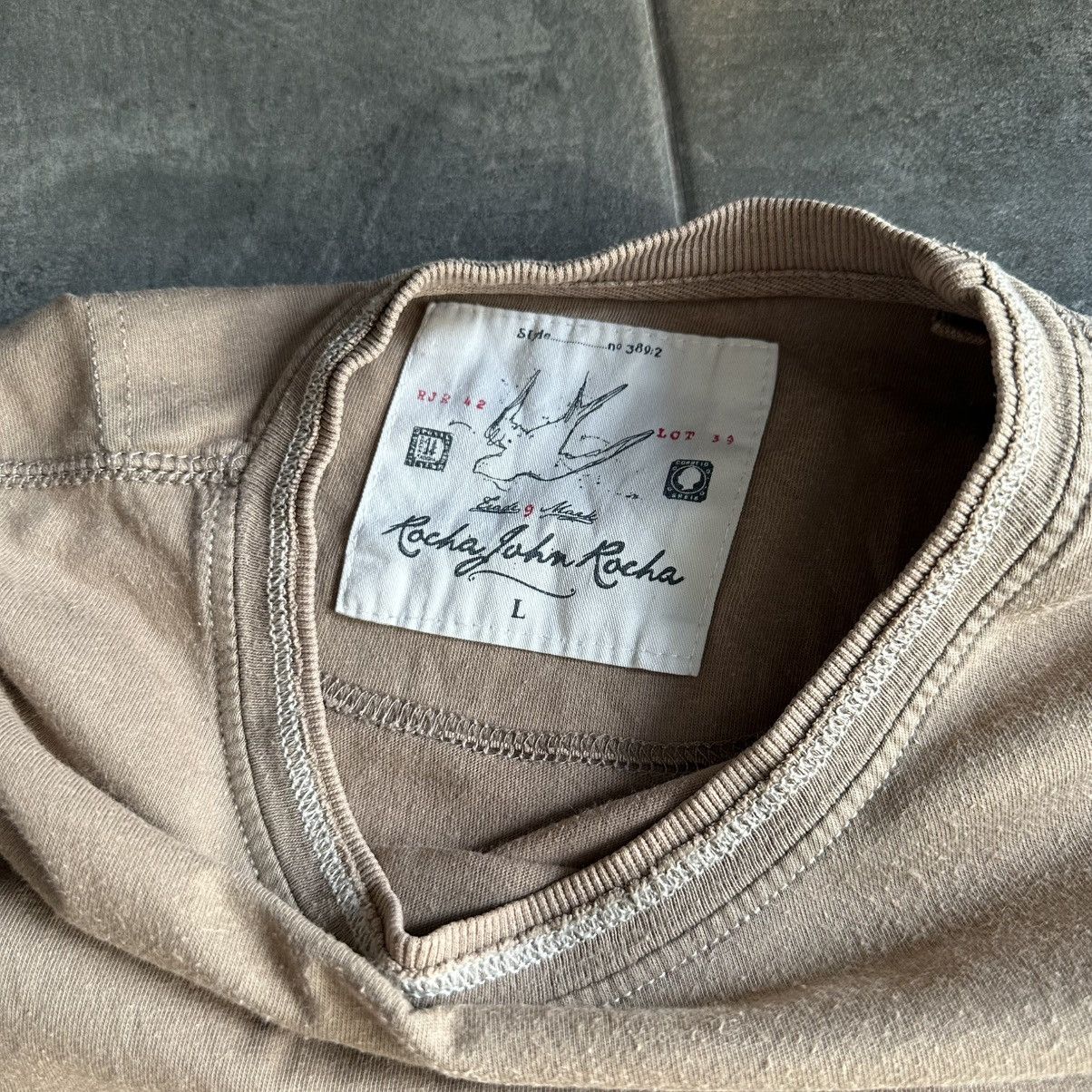Japanese Brand × Le Grande Bleu (L.G.B.) Vintage Rocha John Rocha T-shirts Basic Fit Y2K 00s USA Size US L / EU 52-54 / 3 - 7 Thumbnail