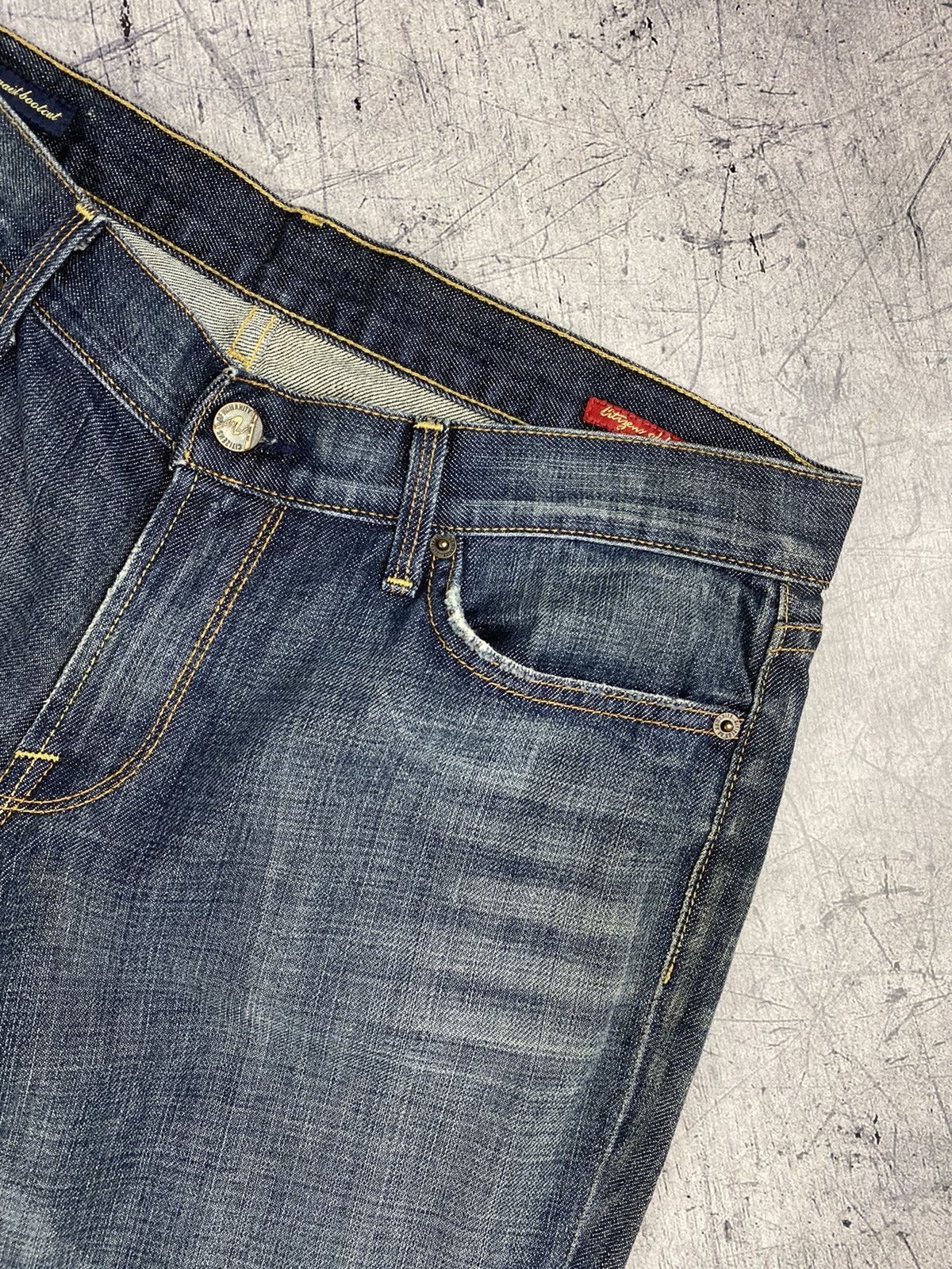 7 For All Mankind Jerome Dahan Relaxed Bootcut Pants New Age Cowboys USA Made Size US 32 / EU 48 - 11 Thumbnail