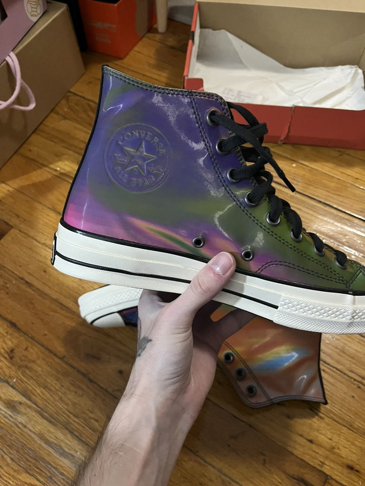 Converse Converse iridescent chucks Size US 9 / EU 42 - 4 Thumbnail