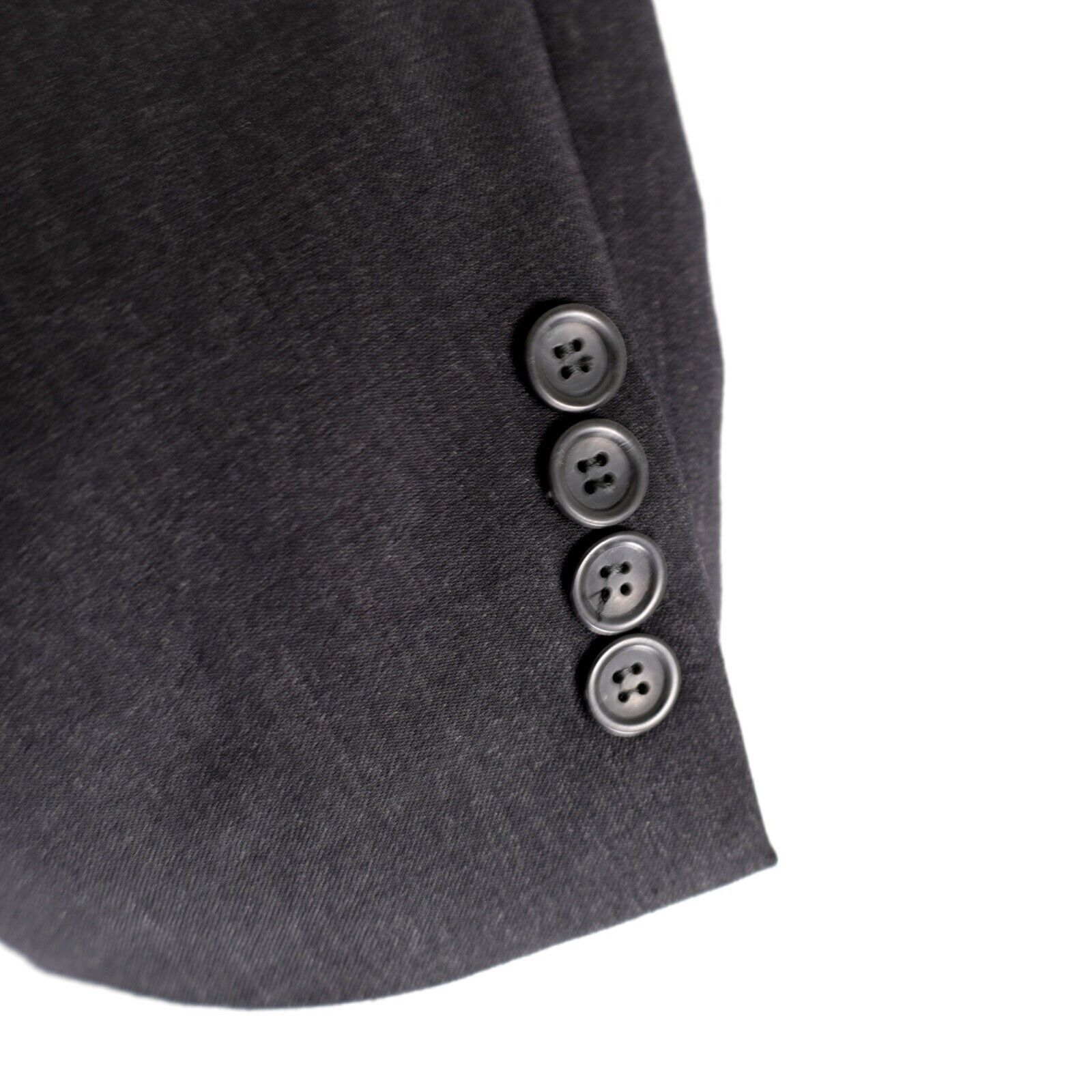 Joseph & Feiss Joseph & Feiss Executive Fit Wool Gray 2 Button Suit Jacket Size 46R - 4 Thumbnail
