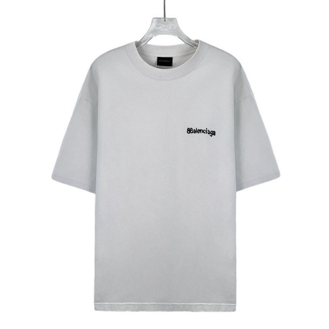 BALENCIAGA ホワイト Tシャツ Balenciaga x Under Armour® cotton jersey T-shirt Balenciaga