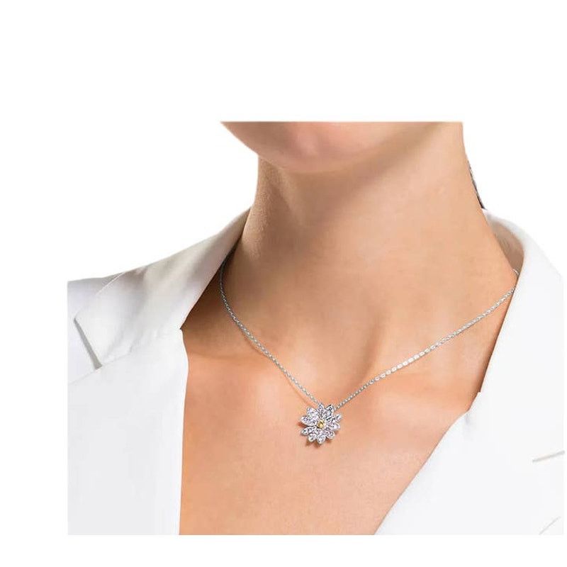Swarovski Swarovski Women's Eternal Flower Pendant Necklace Size ONE SIZE - 7 Thumbnail