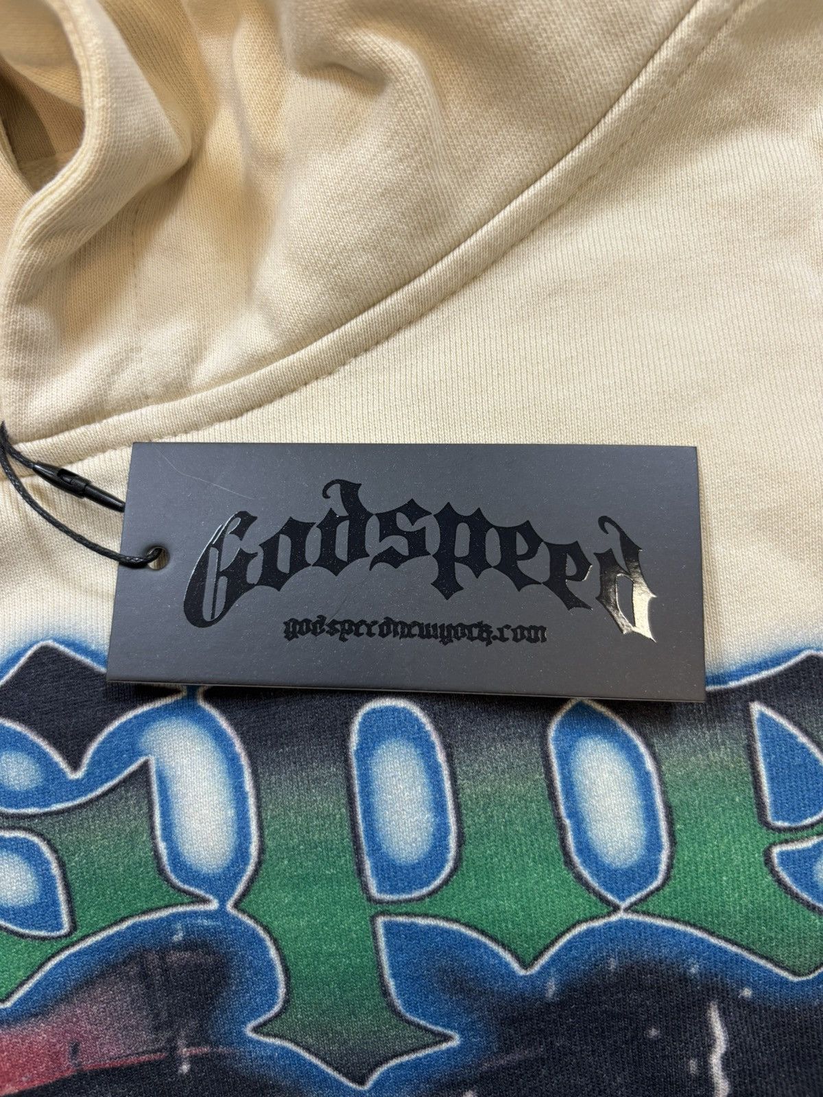Godspeed Godspeed Lifes a Gamble Hoodie, Bone Size US XXL / EU 58 / 5 - 11 Thumbnail