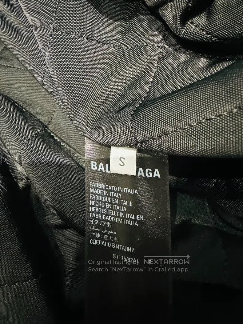 Balenciaga Balenciaga 3B Embroidered Satin Bomber Jacket with Large S Size US S / EU 44-46 / 1 - 5 Thumbnail