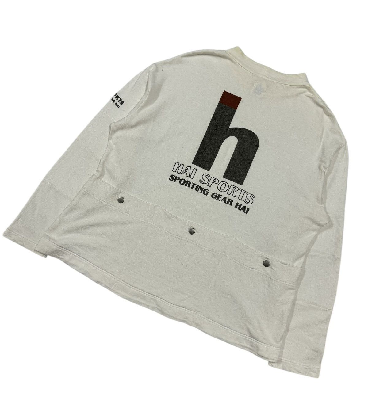 Hai Sporting Gear Vtg🔥Hai Sporting Gear Issey Miyake Multiback Pocket Highneck Size US M / EU 48-50 / 2 - 10 Thumbnail
