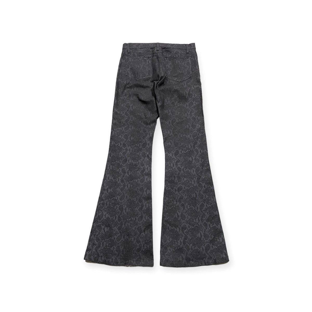 Japanese Brand Snake Printed Flare Denim Size US 28 / EU 44 - 2 Thumbnail