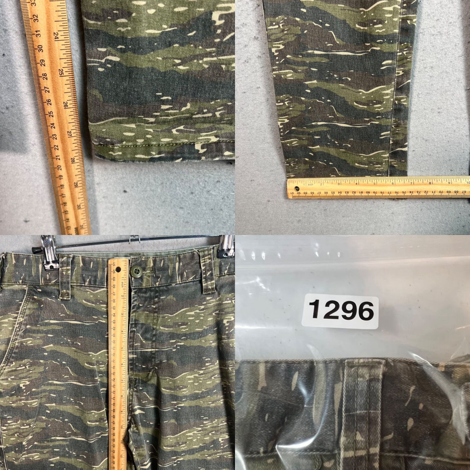 Vintage VINTAGE Koto Pants Adult 32x30 Green Camouflage Skinny Fit Cotton Blend Mens Size US 32 / EU 48 - 8 Thumbnail