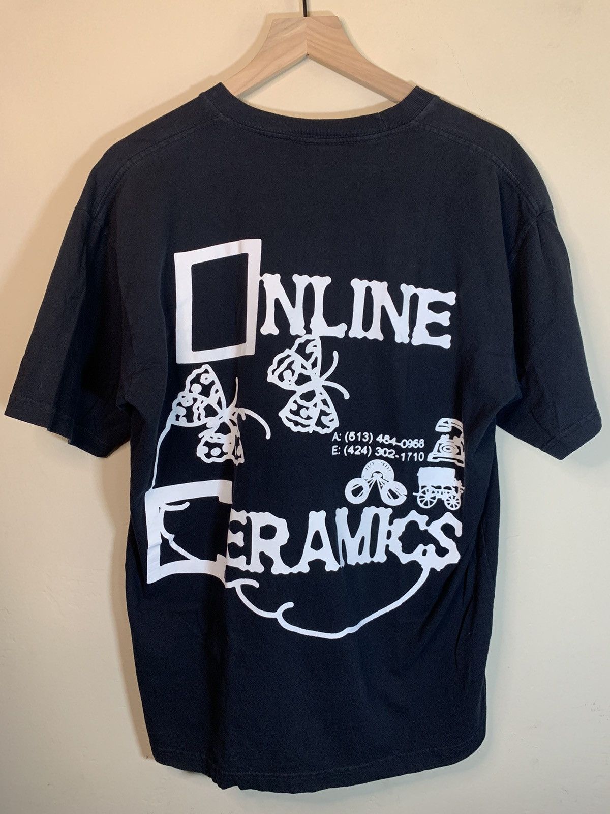 Designer × Online Ceramics *RARE* Online Ceramics Dancing Skeleton Art AOP T-Shirt - L Size US L / EU 52-54 / 3 - 2 Thumbnail
