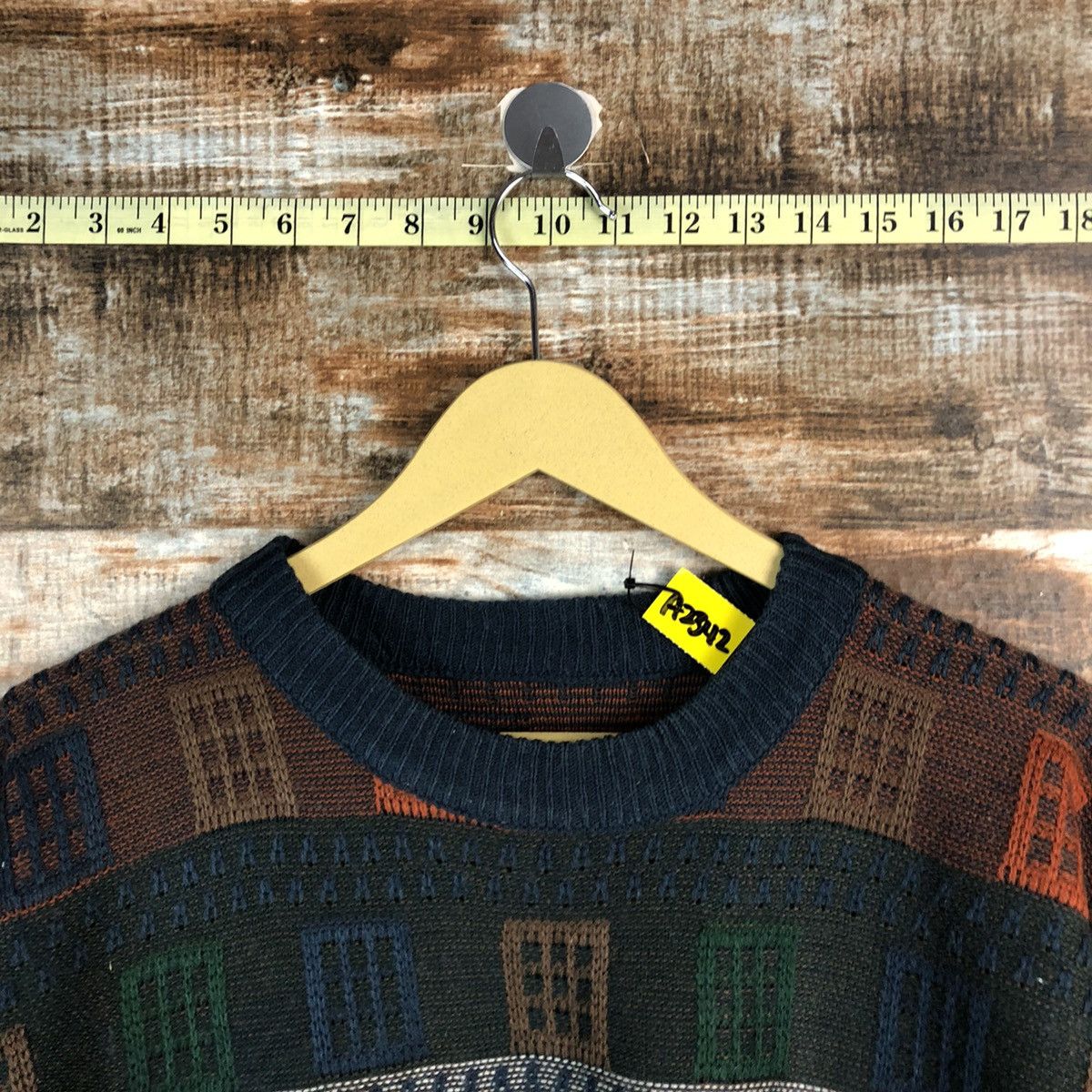 Homespun Knitwear Japan vintage streetwear Brown Knitwear #A2342 Size US M / EU 48-50 / 2 - 4 Thumbnail