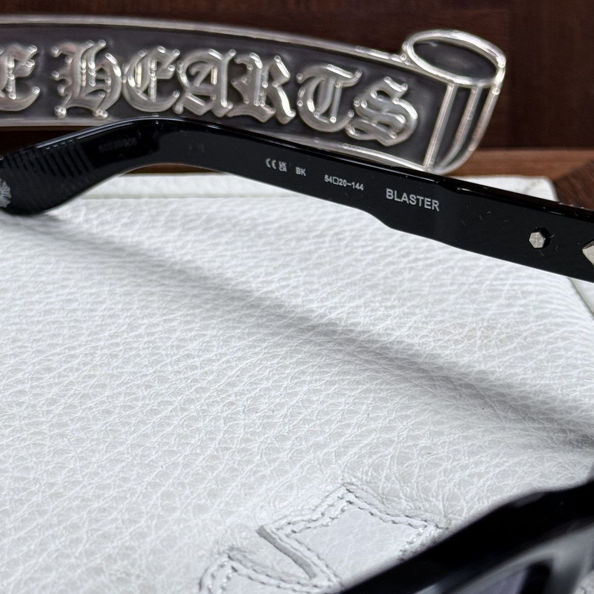 Chrome Hearts Chrome Hearts Blaster ‘Dark Triad’ Sunglasses Size ONE SIZE - 7 Thumbnail