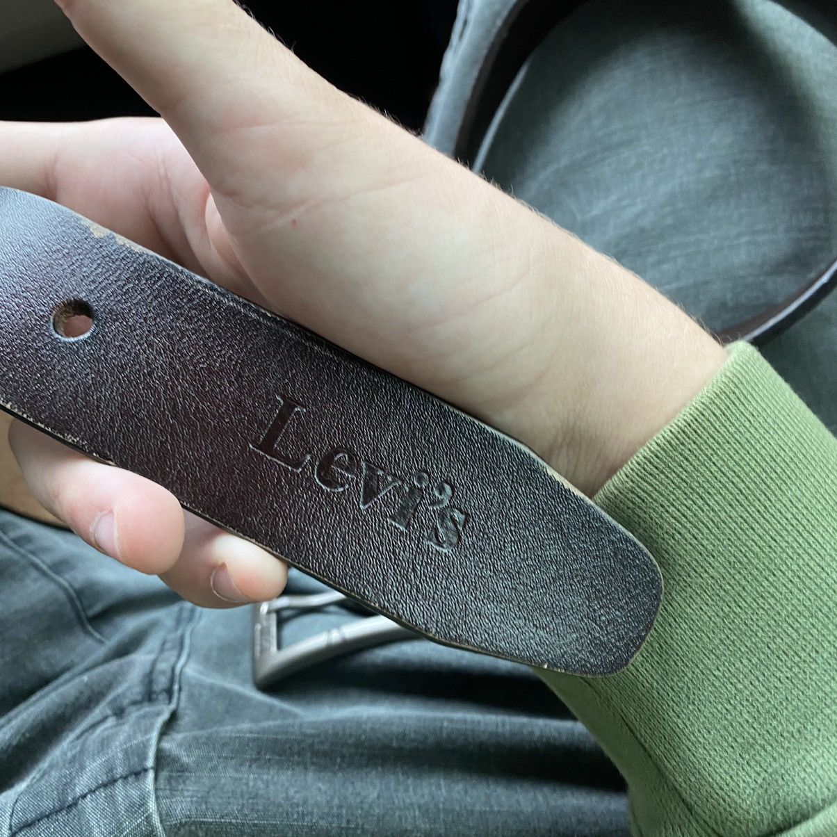 Levi's Levis Leather Brown Belt Size ONE SIZE - 6 Thumbnail