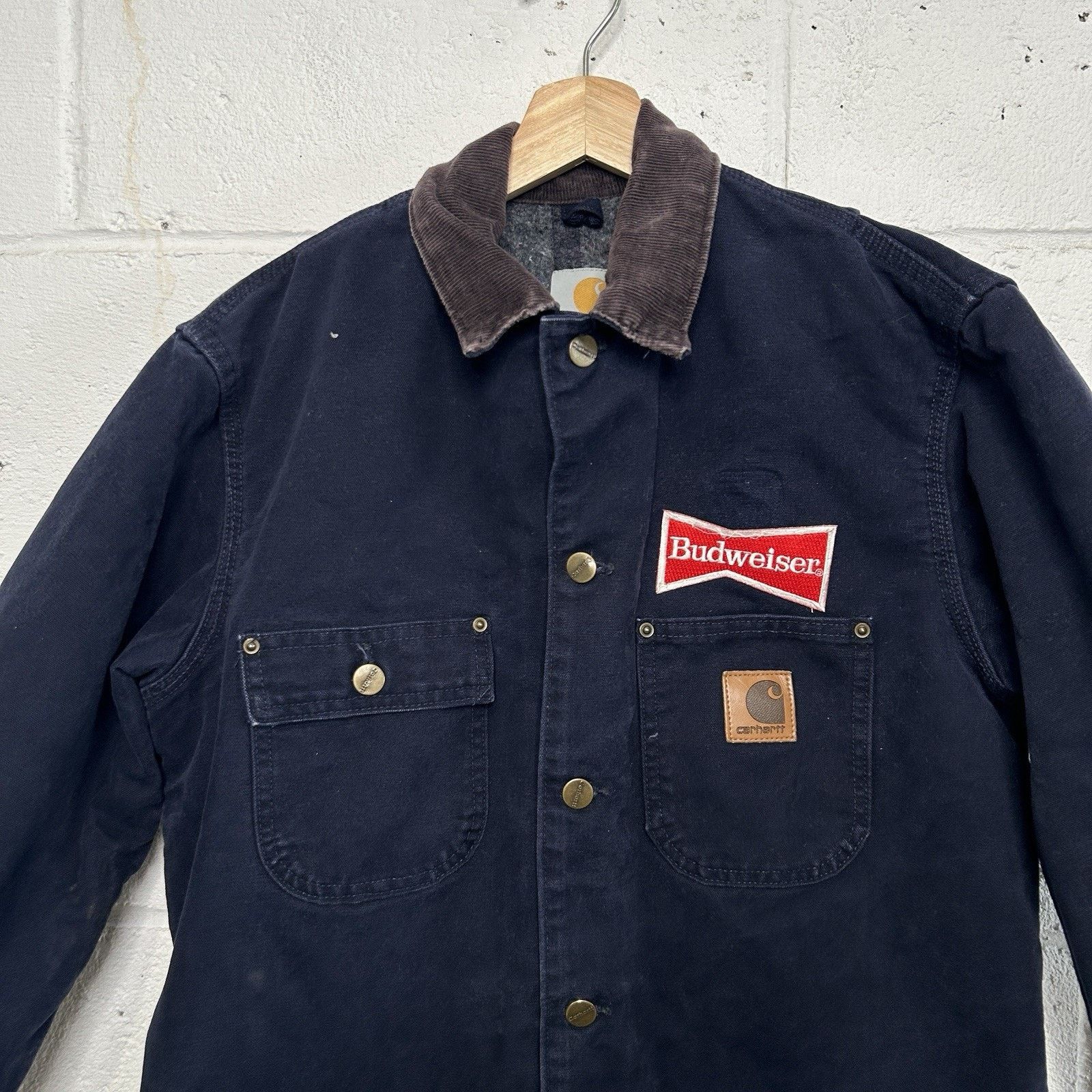 Carhartt Vintage Carhartt Blanket-Lined Chore Coat “Midnight Blue” Size US S / EU 44-46 / 1 - 3 Thumbnail