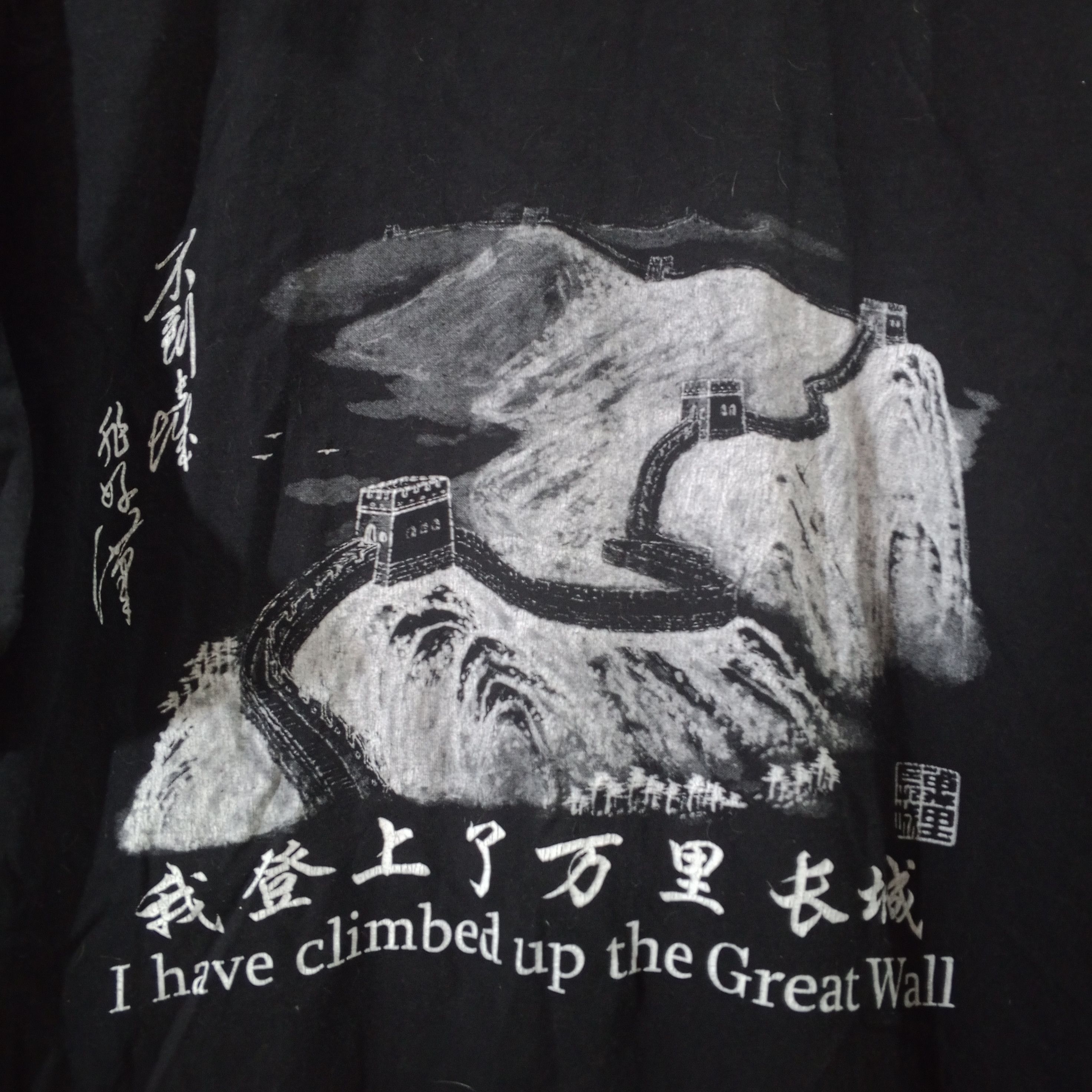 Vintage Great Wall China Art Souvenir Tees Size US XL / EU 56 / 4 - 3 Thumbnail
