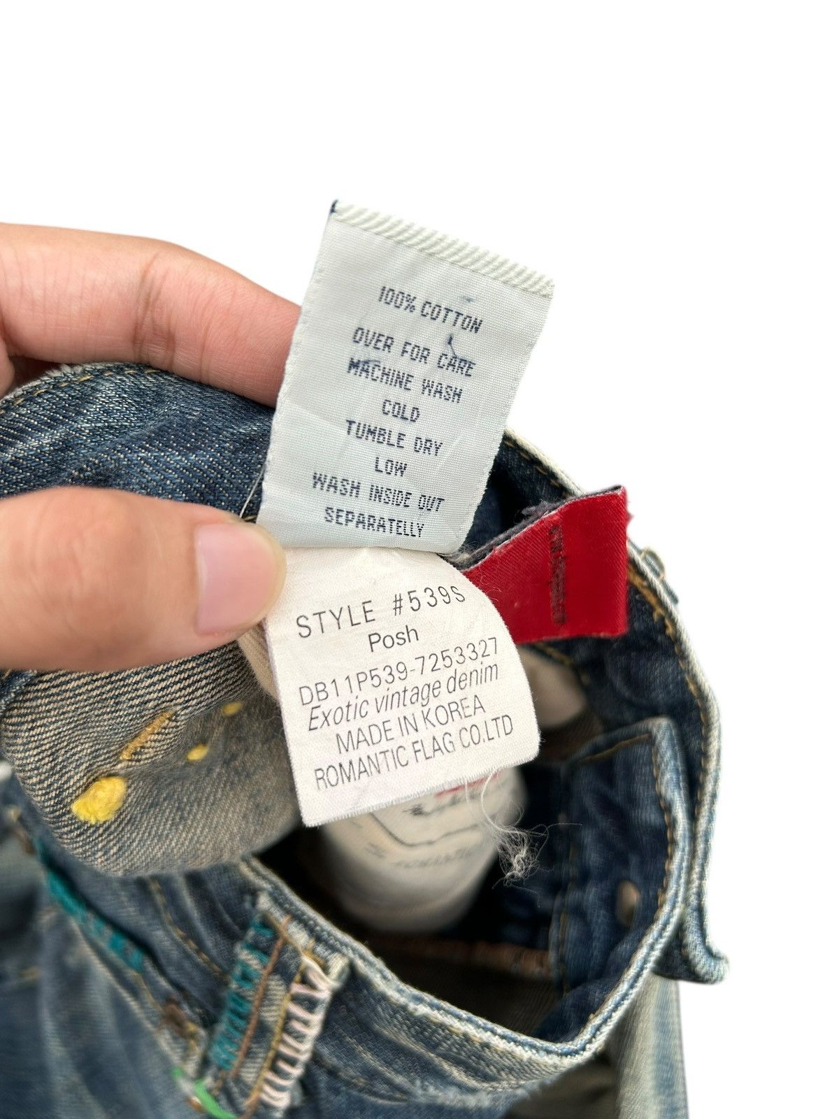 Kapital × Undercover × Vintage Flare Japanese Drive Jeans Sunfaded Denim Jeans Size US 31 - 14 Thumbnail