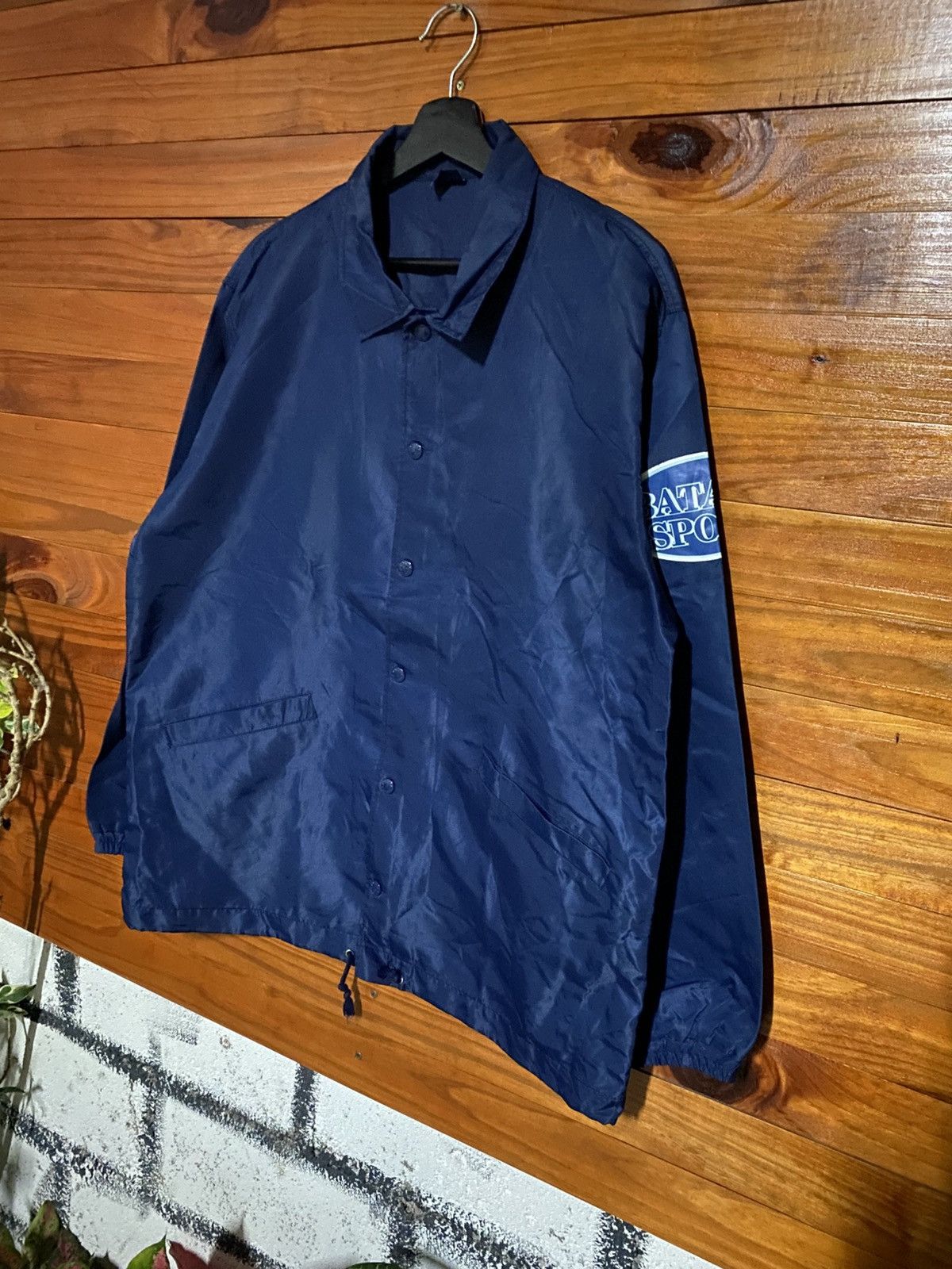 Japanese Brand Vintage Zero One Batari Sport Nylon Coach Jacket – Navy Blue Size US M / EU 48-50 / 2 - 9 Thumbnail