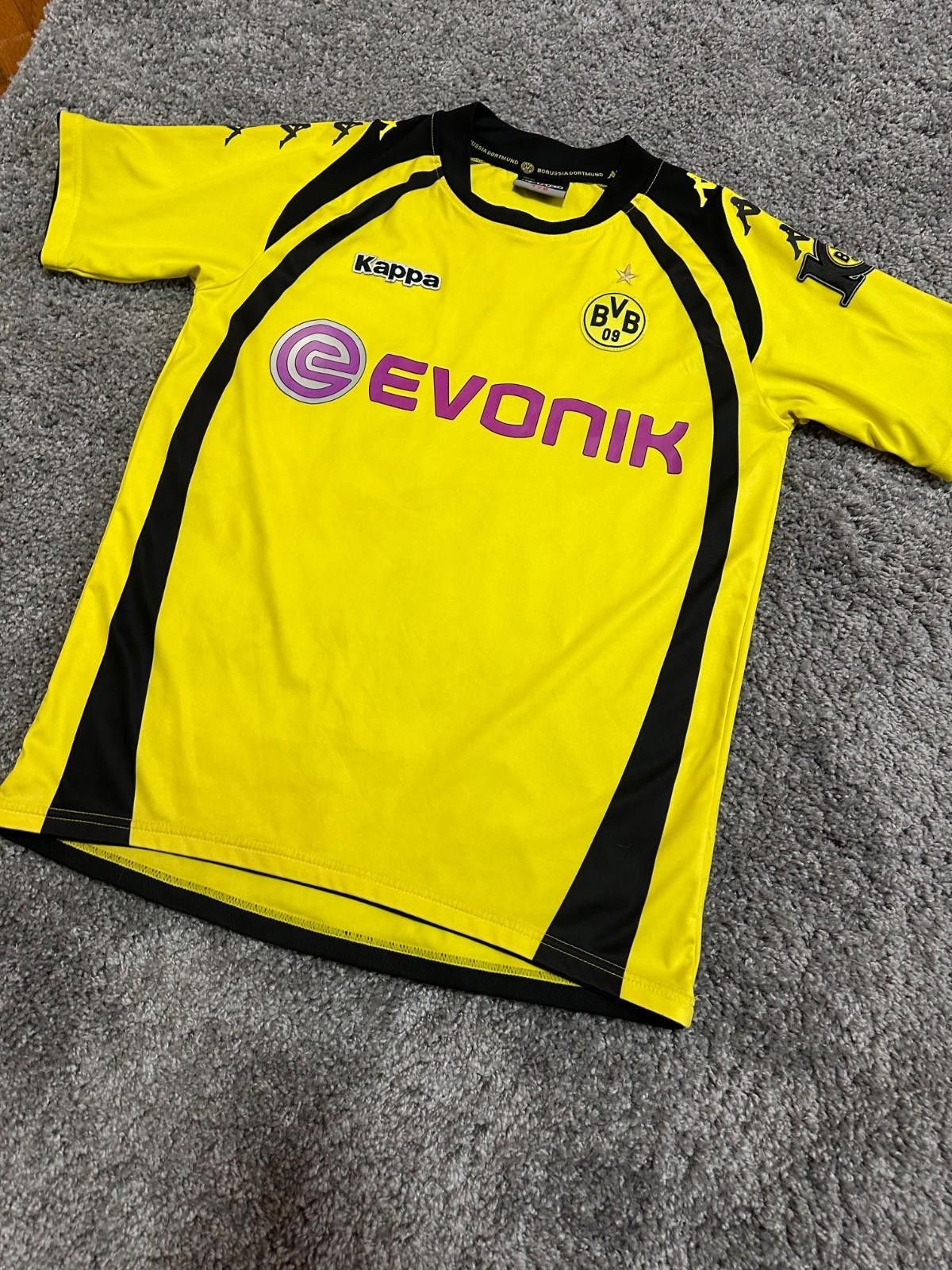 Kappa BORUSSIA DORTMUND 2009/10 FOOTBALL SOCCER SHIRT JERSEY LUCAS Size US XS / EU 42 / 0 - 2 Thumbnail