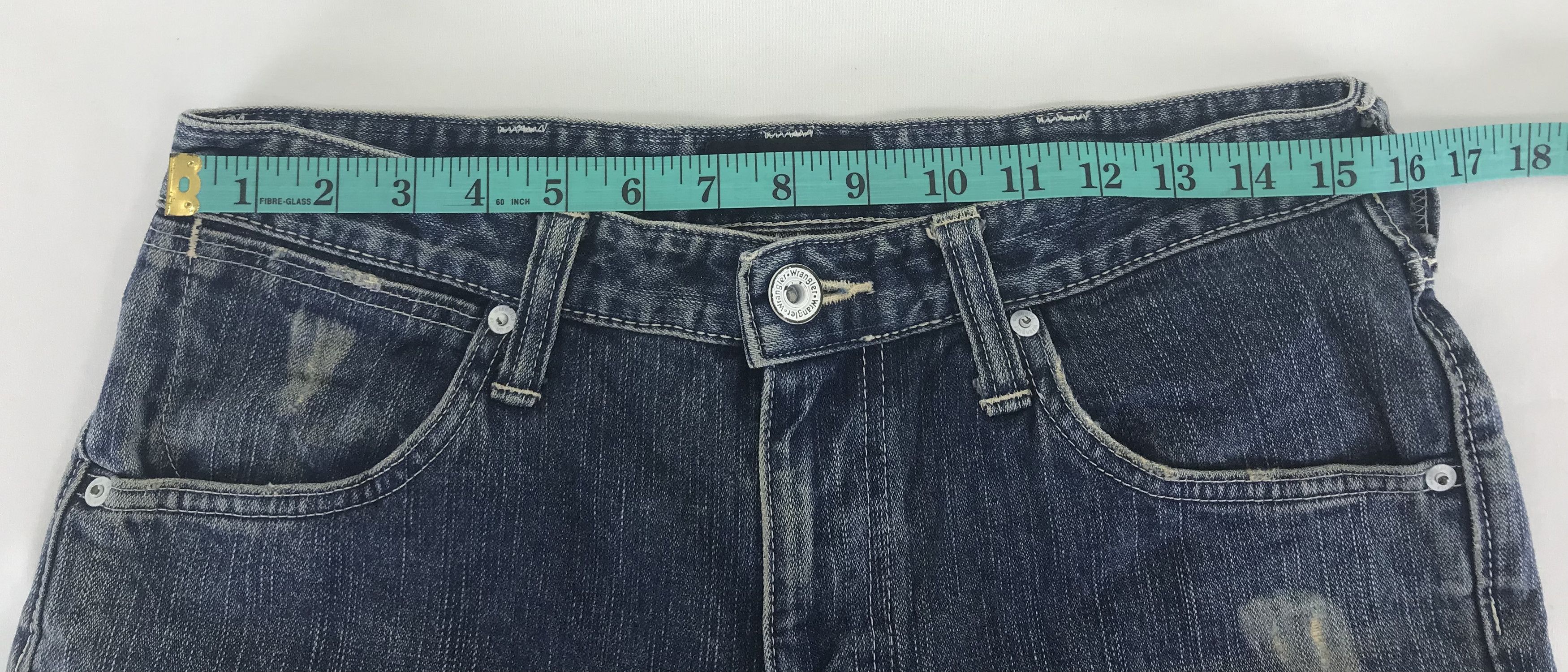 Wrangler Vintage Wrangler Distressed Flare Jeans Size US 30 / EU 46 - 15 Thumbnail