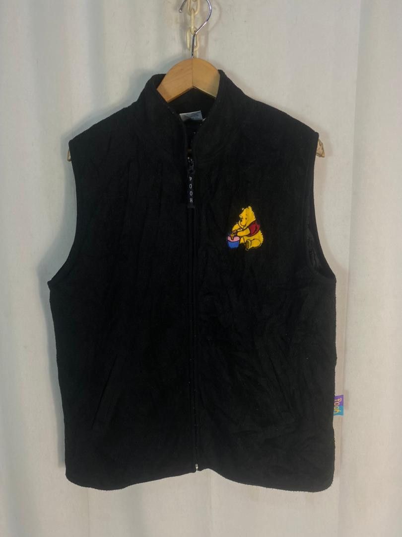 Disney Pooh fleece zipper vest by disney Size US M / EU 48-50 / 2 - 11 Thumbnail