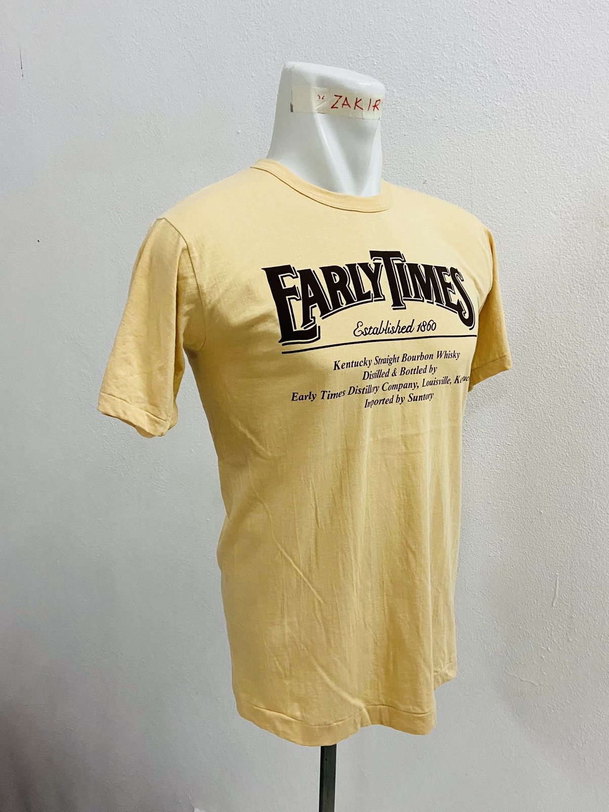 Vintage VINTAGE SUNTORY TEE Size US S / EU 44-46 / 1 - 4 Thumbnail