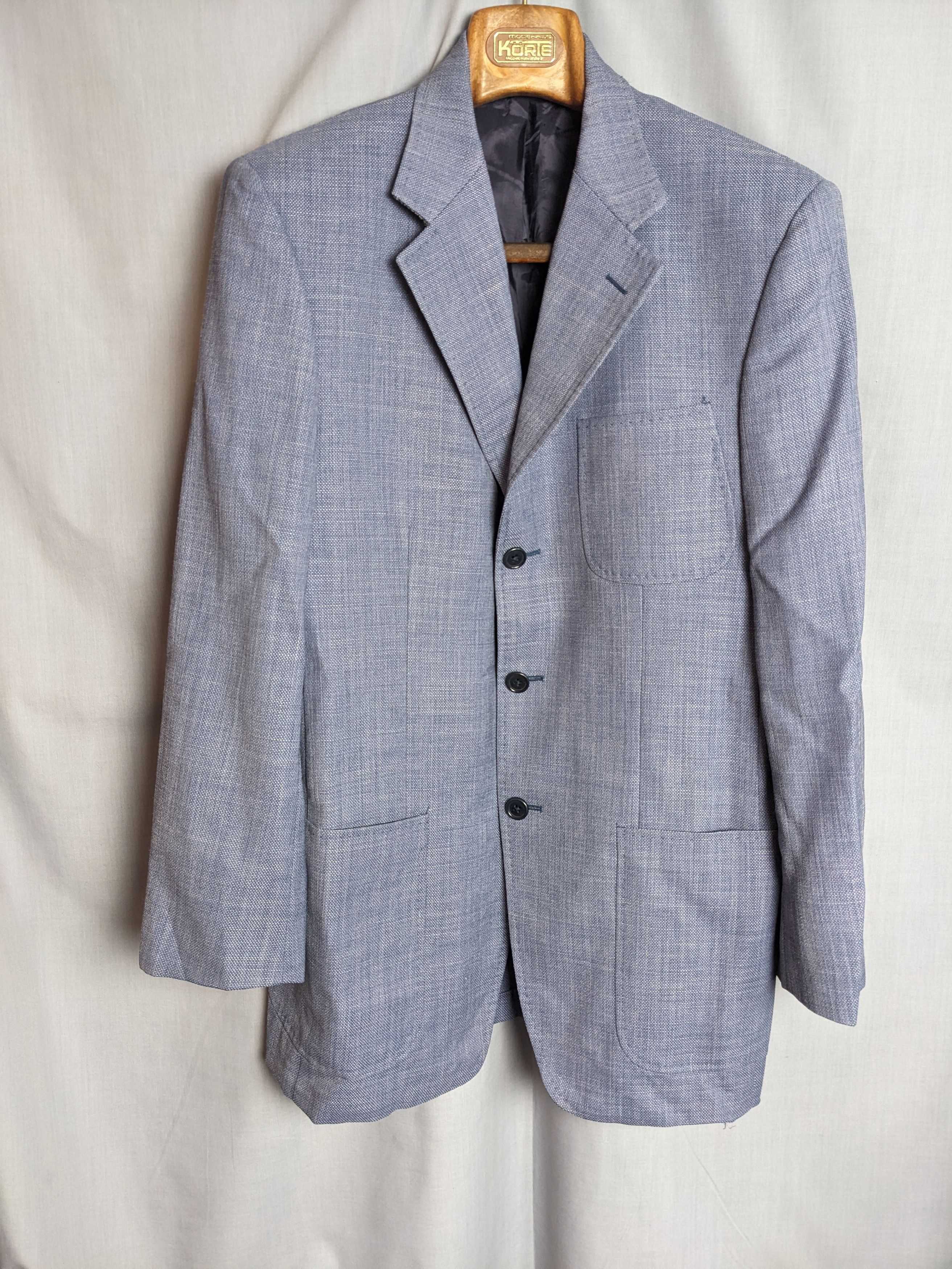 Tombolini Tombolini Jacket Mens Wool Linen Blazer Size 50R - 1 Thumbnail