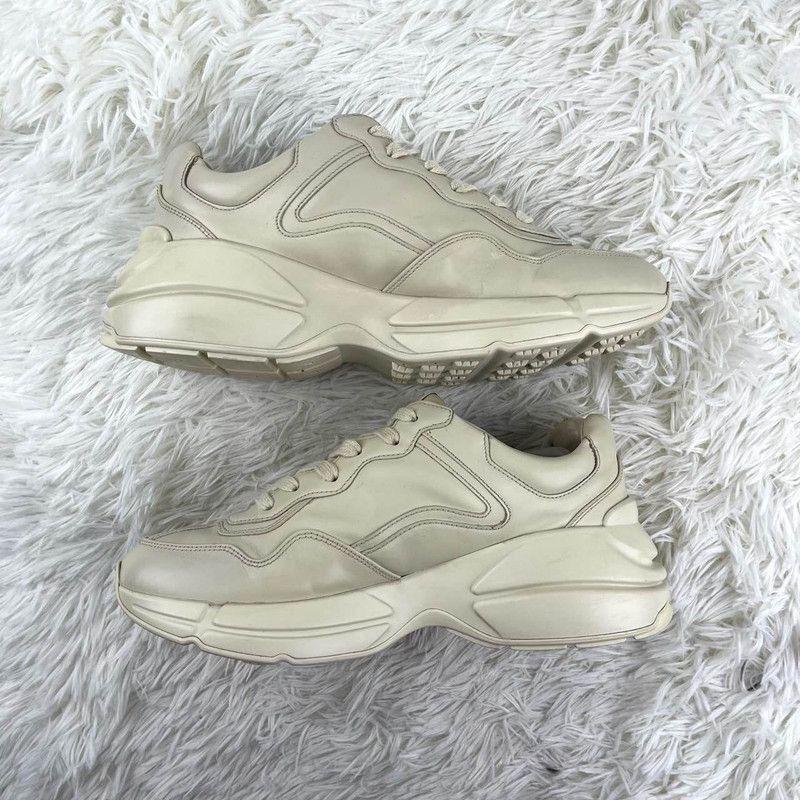 Gucci Gucci Rhyton Fashion Thick-soled Dad Sneakers - Size US 8.5 / EU 41-42 - 7 Thumbnail
