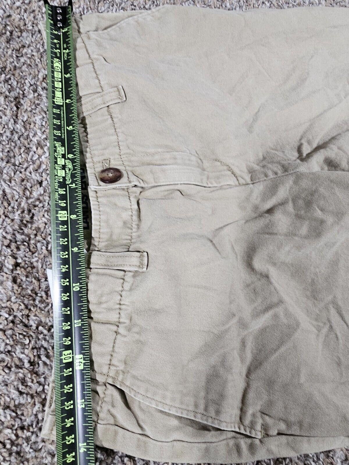 Lands' End Lands End Size 12 Comfort Waist Pants Khaki Size 34" / US 12 / IT 48 - 4 Thumbnail