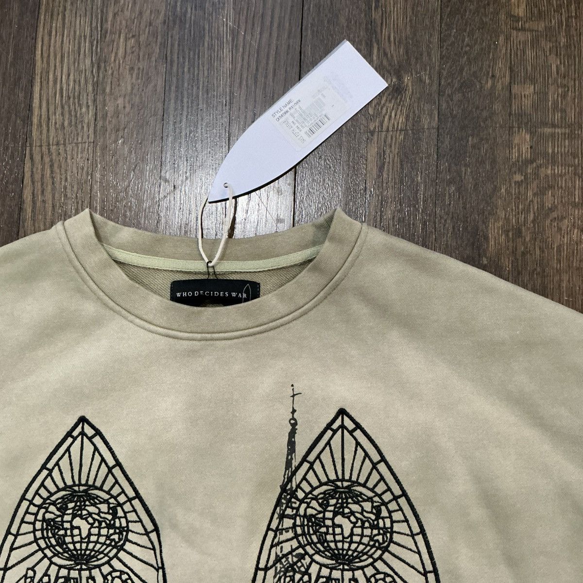 Who Decides War Who Decided War Cathedral Pullover Size US XXL / EU 58 / 5 - 3 Thumbnail