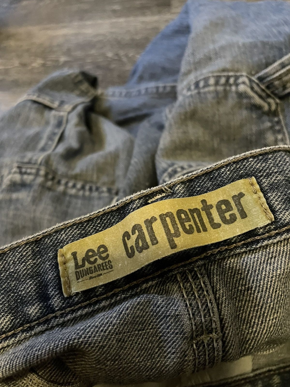 Lee Vintage Midwash Lee carpenter jeans Size US 33 - 4 Thumbnail