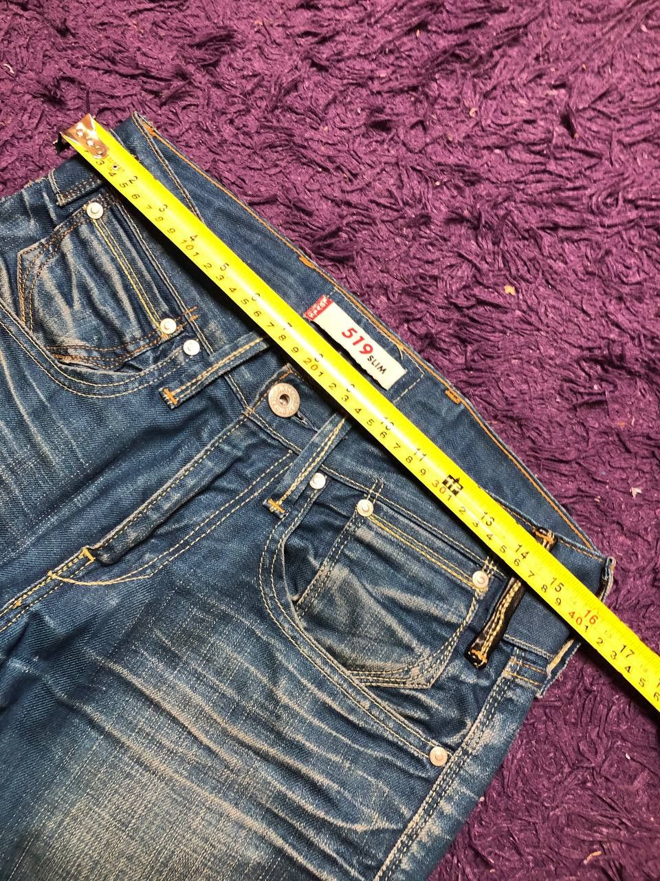 Levi's Vintage Levi's 519 Slim Streetwear Denim Jeans Size 30" / US 8 / IT 44 - 11 Thumbnail