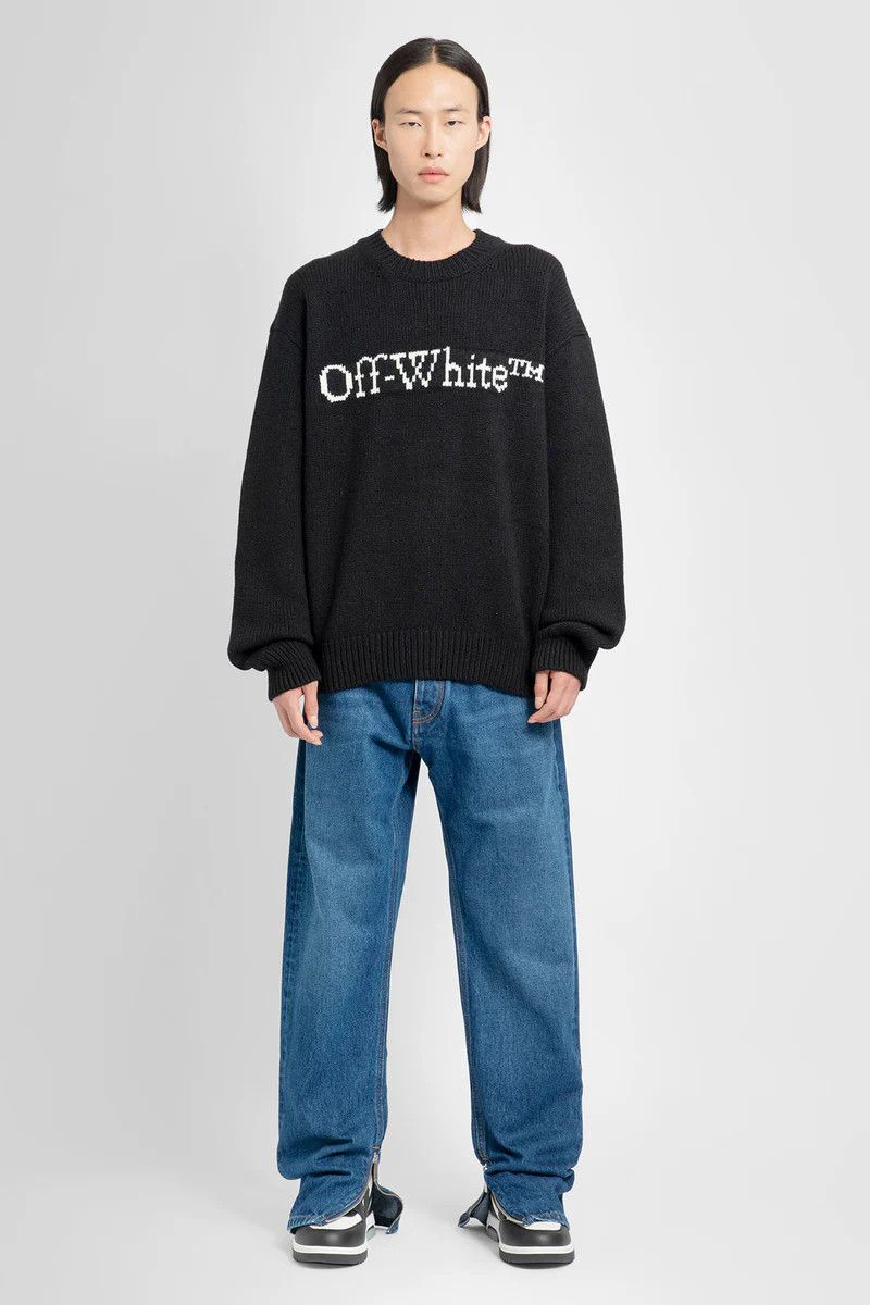 Off-White Blue Arrow Tab Skate Zip Straight-Leg jeans Size US 34 / EU 50 - 2 Thumbnail