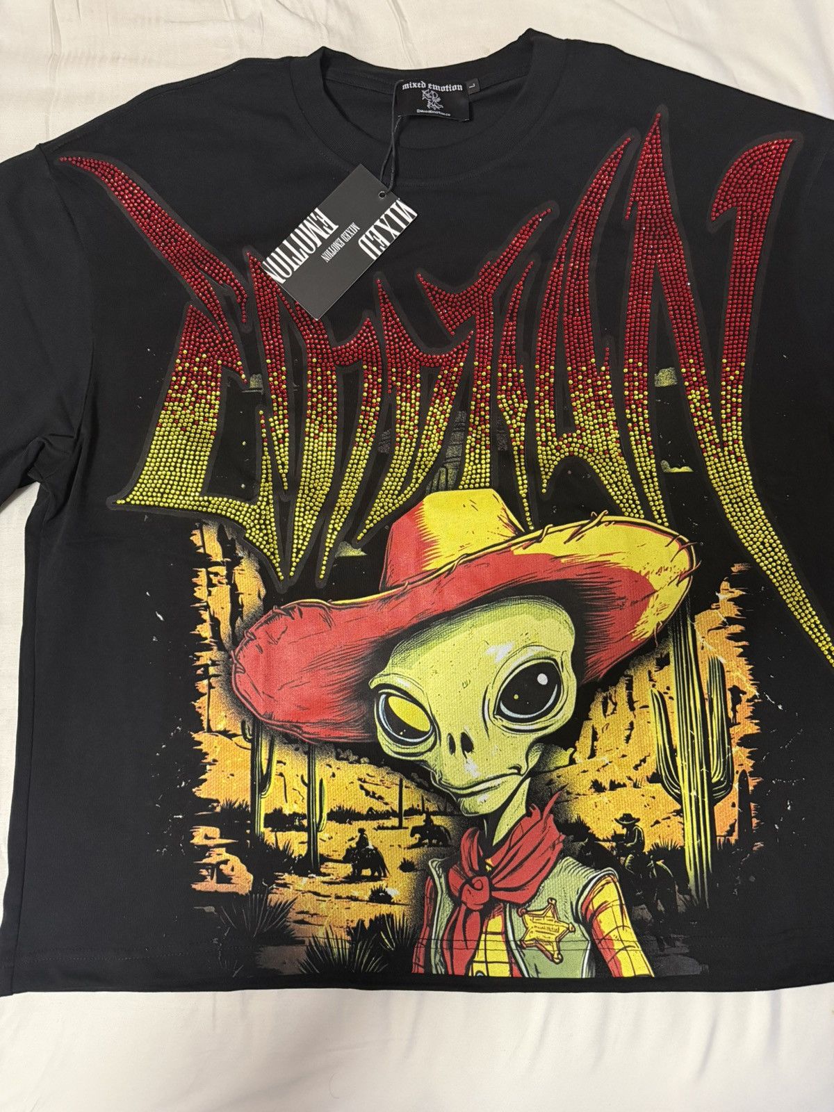 Other Mixed Emotion ‘Ranger’ Rhinestone Tee Size US L / EU 52-54 / 3 - 2 Thumbnail