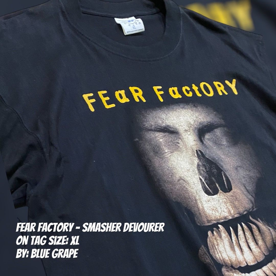 Band Tees Fear Factory - Smasher Devourer Band Tee Size US XL / EU 56 / 4 - 6 Thumbnail