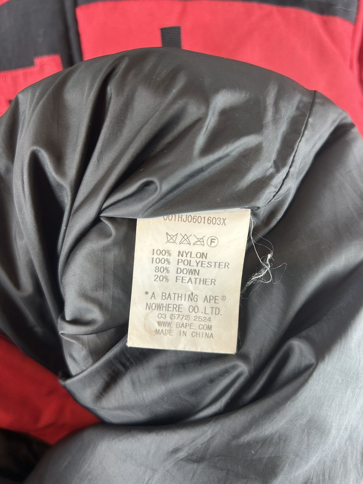 Bape Bape Logo Puffer Down Jacket Size US M / EU 48-50 / 2 - 6 Thumbnail