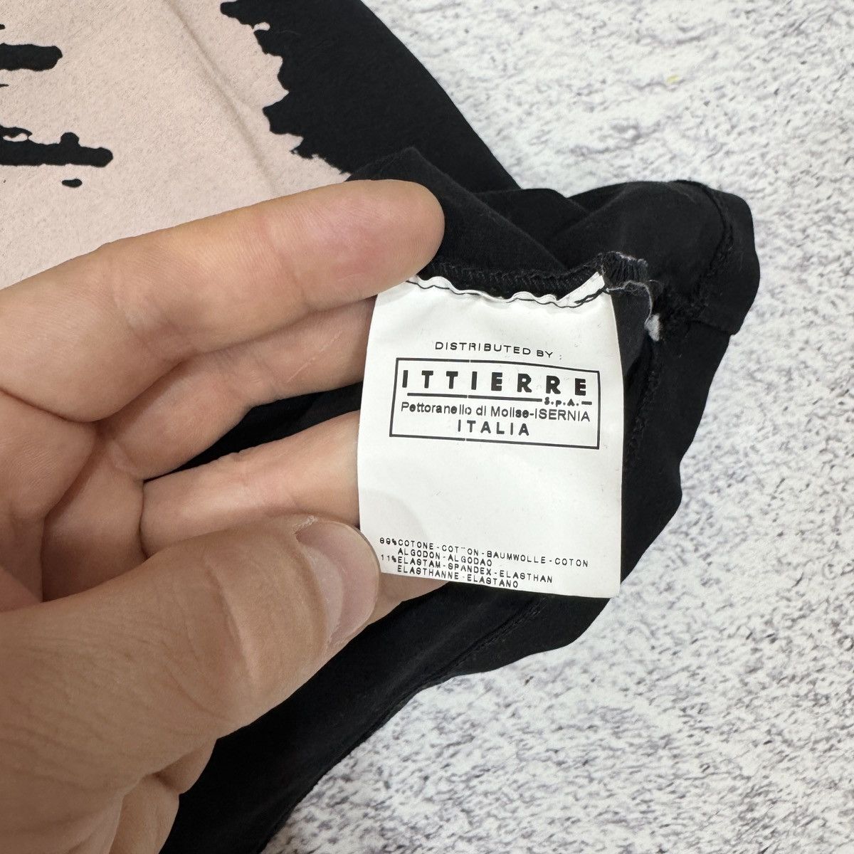 Designer × Versace Jeans Couture Versace JC Mens Black Tee L-XL size Size US XL / EU 56 / 4 - 5 Thumbnail