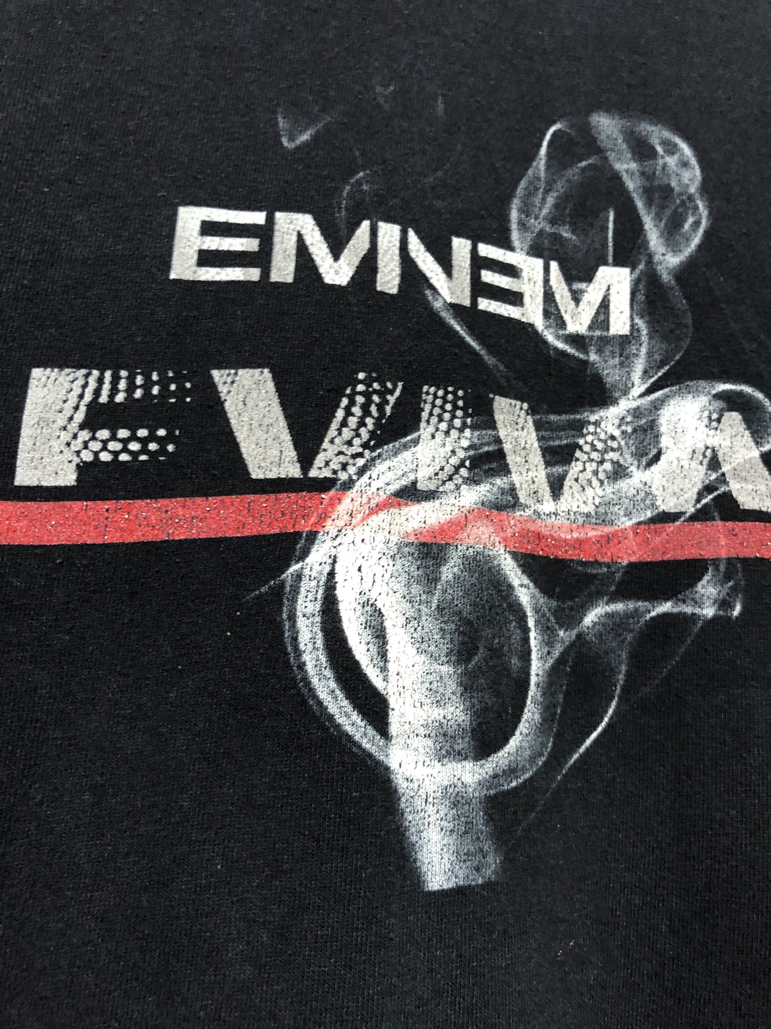 Band Tees 2000s EMINEM rap tee shirt music printed hip-hop Size US M / EU 48-50 / 2 - 3 Thumbnail