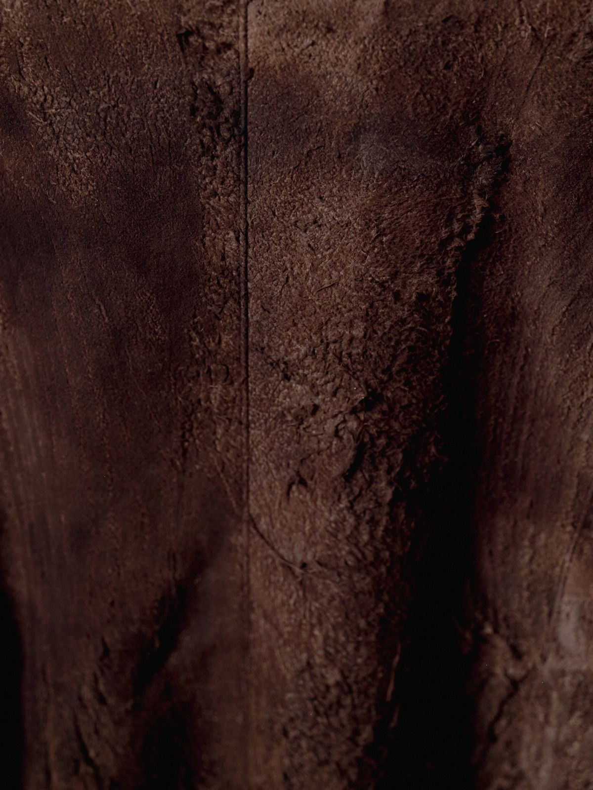 Other Connecters Distressed Suede Brown Slim Fit Suit Jacket Size US M / EU 48-50 / 2 - 7 Thumbnail