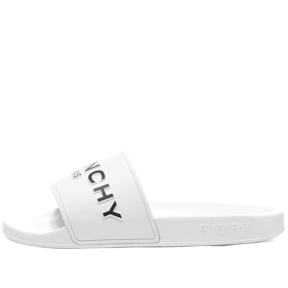 Givenchy o1n1vont1225 Rubber Slides in White Size US 6.5 / EU 39-40 - 2 Thumbnail