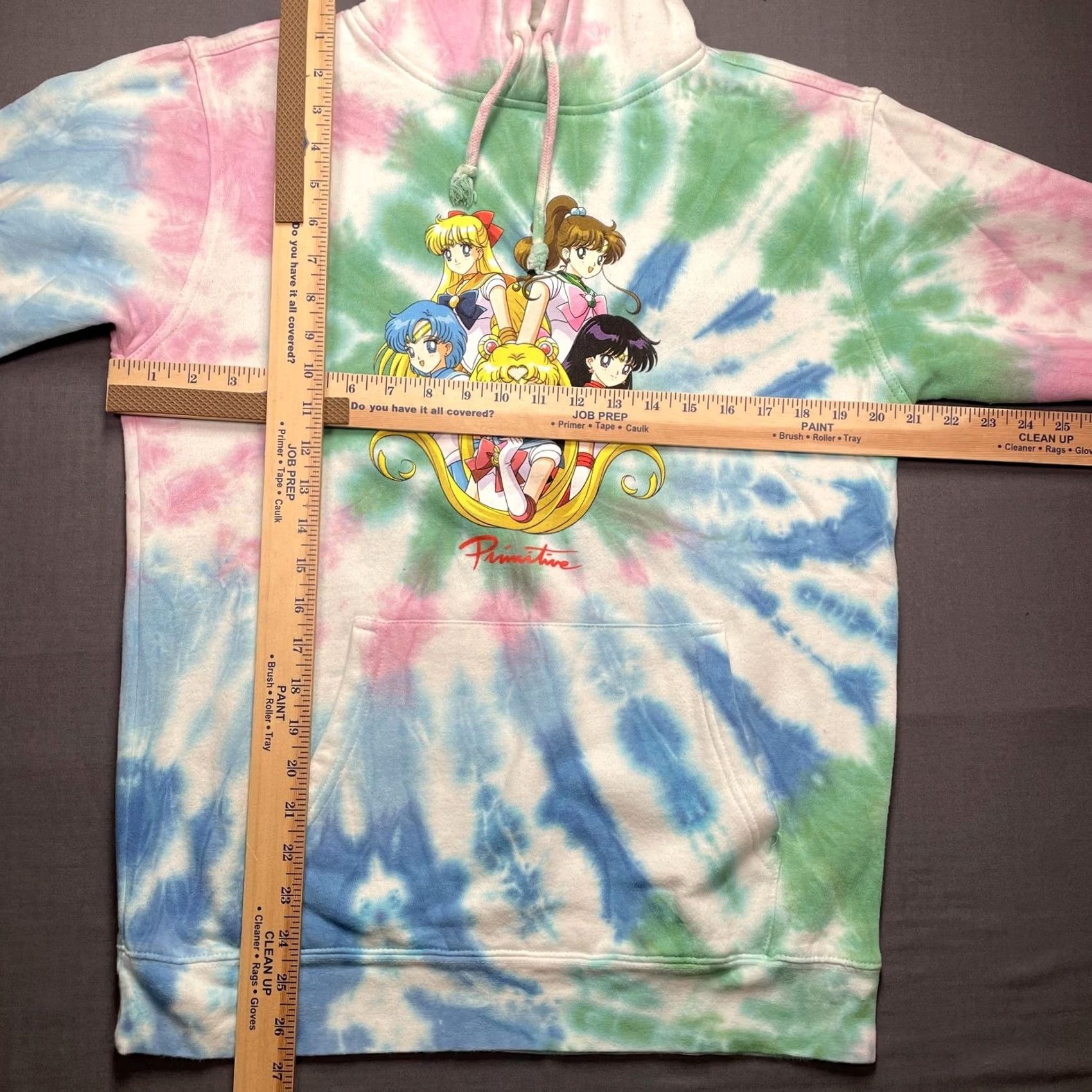 Primitive VINTAGE Primitive Hoodie Mens Medium Tie Dye Sailor Moon Anime Graphic Fleece Size US M / EU 48-50 / 2 - 4 Thumbnail