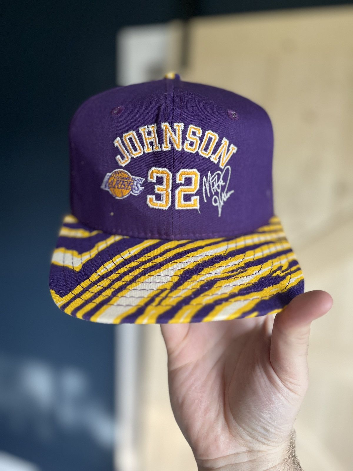 Sports Specialties Vintage 90’s Rare NBA Los Angeles Lakers SnapBack Hat Size ONE SIZE - 1 Thumbnail