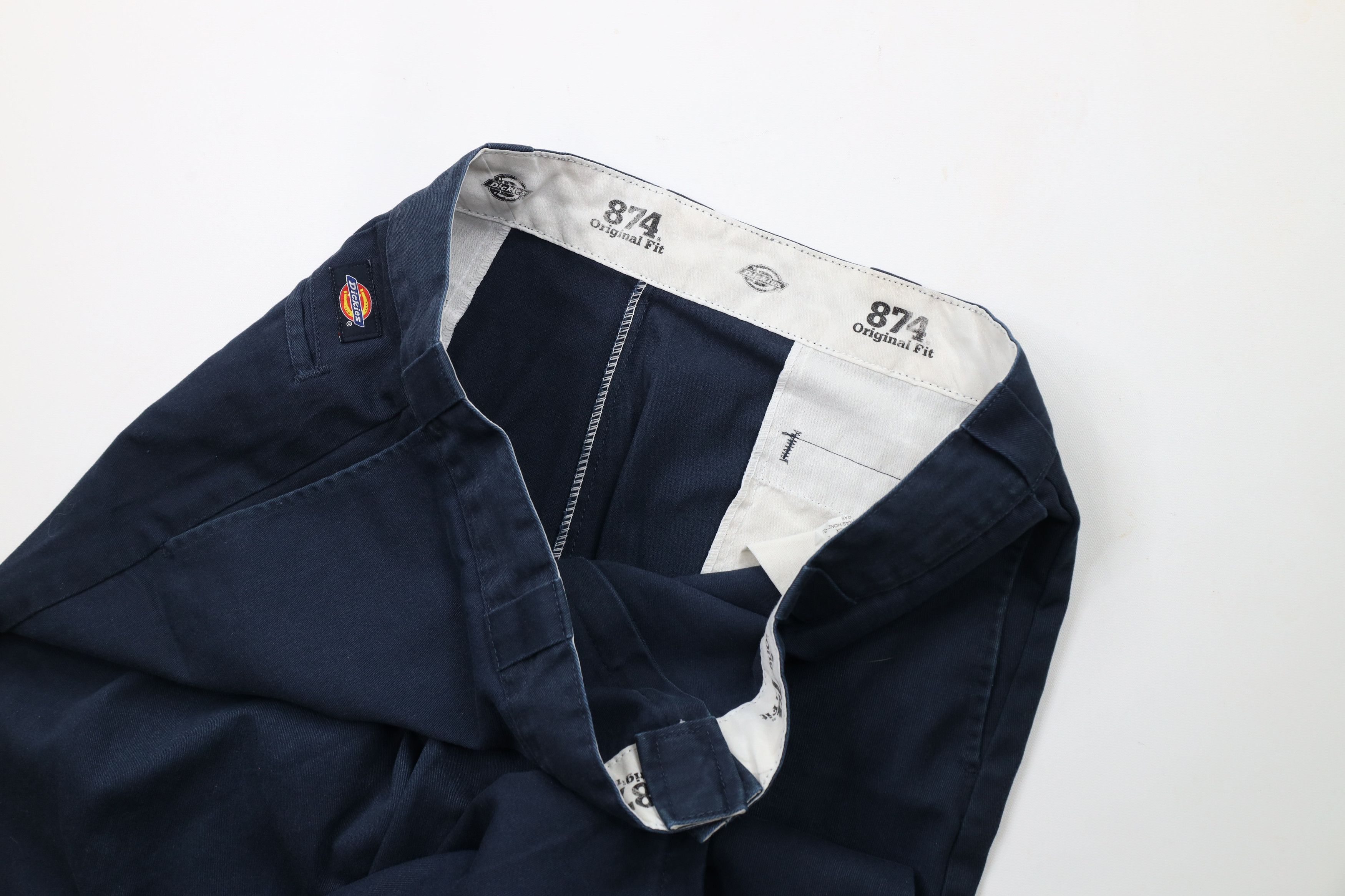 Dickies × Vintage Vintage Dickies Out Wide Leg Mechanic Work Pants Navy Blue Size US 38 / EU 54 - 10 Thumbnail