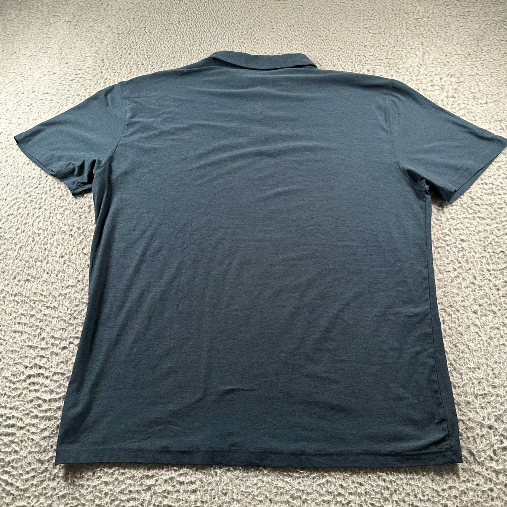 Vuori Vuori Shirt Mens XL Short Sleeve Polo Blue Performance Activewear Strato Tech Size US XL / EU 56 / 4 - 5 Thumbnail