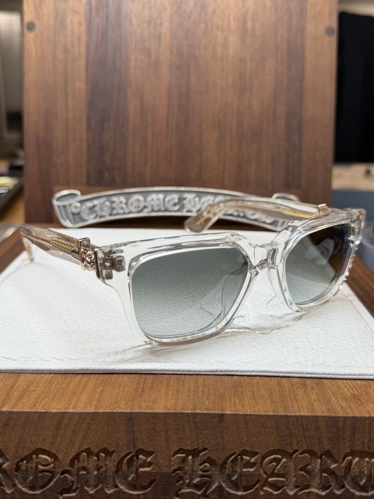 Chrome Hearts Chrome Hearts Vagillionaire II Glasses Size ONE SIZE - 7 Thumbnail