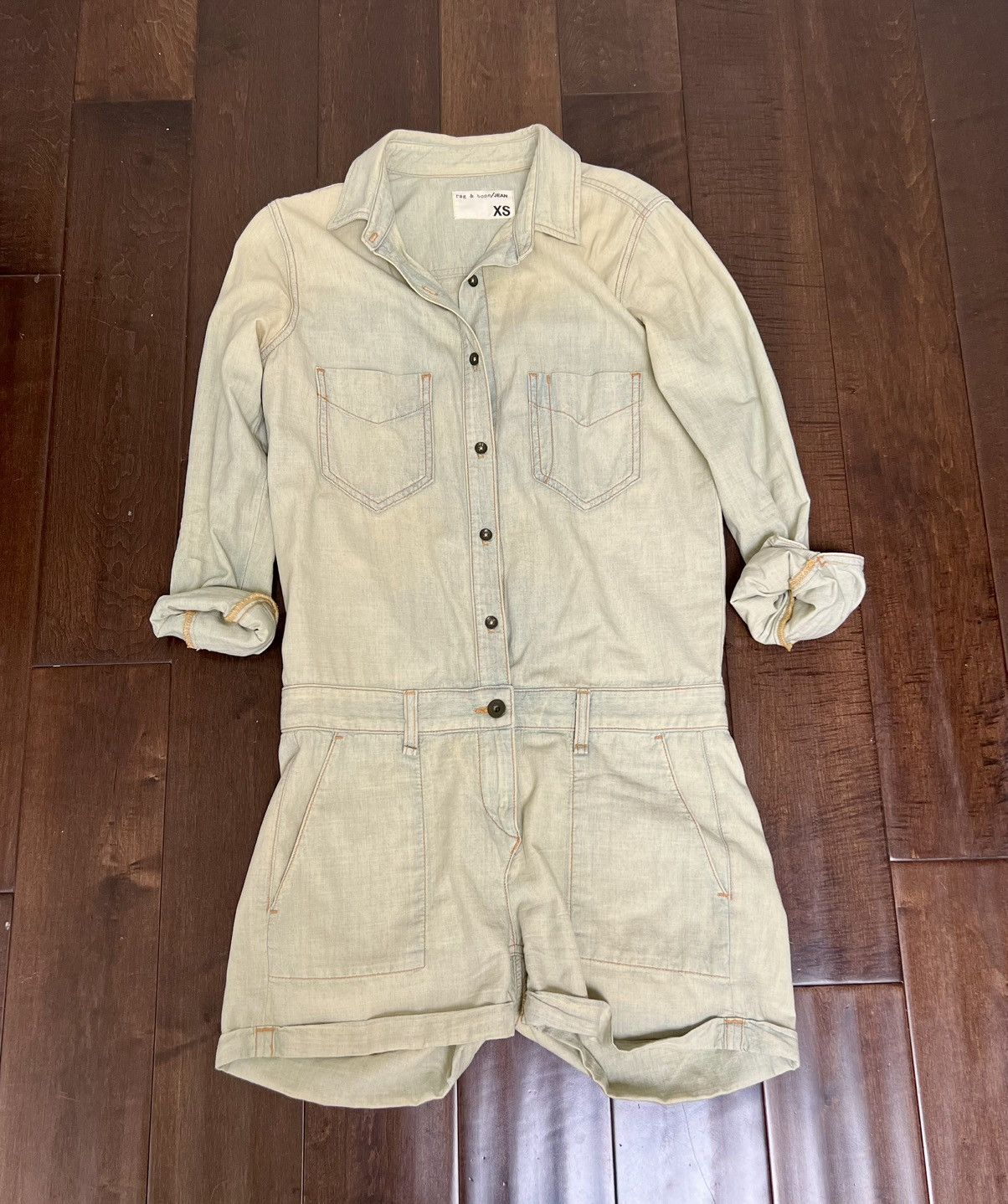 Rag & Bone RAG &BONE VINTAGE JUMPSUIT SHORTS SIZE XS Size 24" / US 00 / IT 34 - 1 Thumbnail