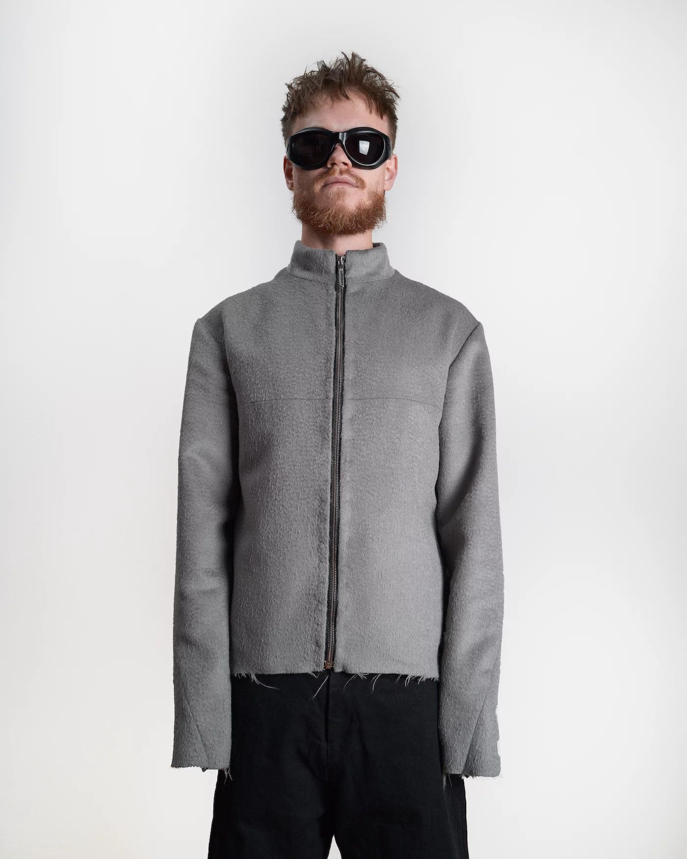 image of Individual Designer Nktrmnv Tailored Wool Jacket Grey 04.01, Men's (Size Medium)