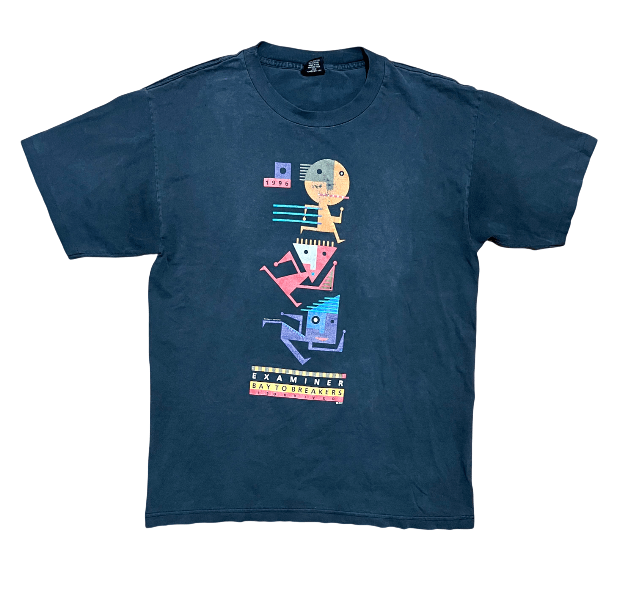 Other 1996 San Francisco Examiner Bay to Breakers Vintage T-Shirt Size US L / EU 52-54 / 3 - 1 Thumbnail